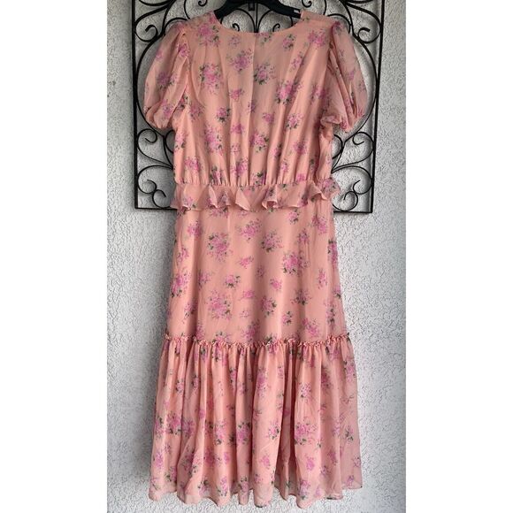 Love Shack Fancy X Target Fleur  Dress - Size 14 - Pink - Picture 6 of 9